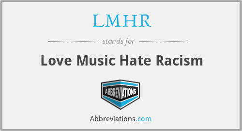 What does LMHR stand for?