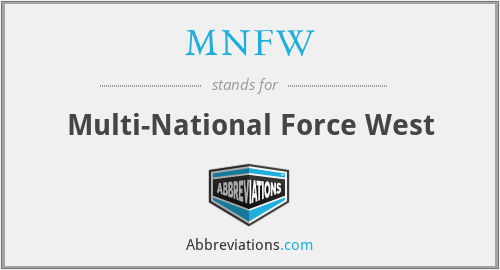 What does MNFW stand for?
