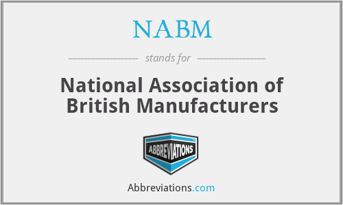 What does NABM stand for?