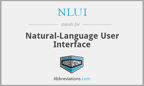 What does NLUI stand for?