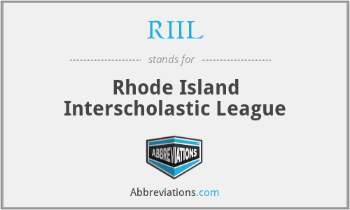 RIIL - Rhode Island Interscholastic League
