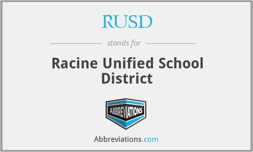 What does RUSD stand for?