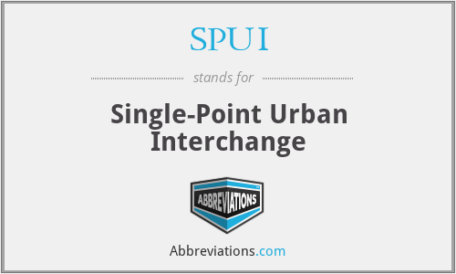 SPUI - Single-Point Urban Interchange