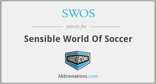 What does SWOS stand for?