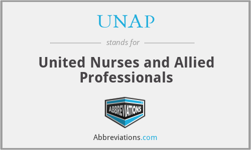 What does UNAP stand for?