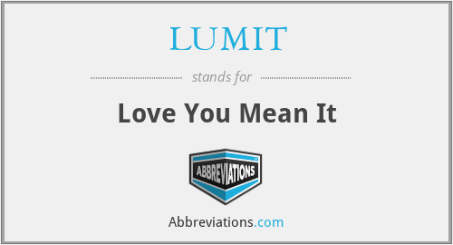 What does LUMIT stand for?