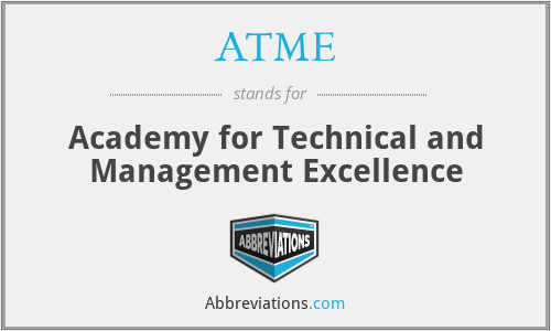What does ATME stand for?