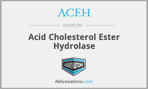 ACEH - Acid Cholesterol Ester Hydrolase