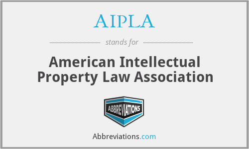 What does AIPLA stand for?