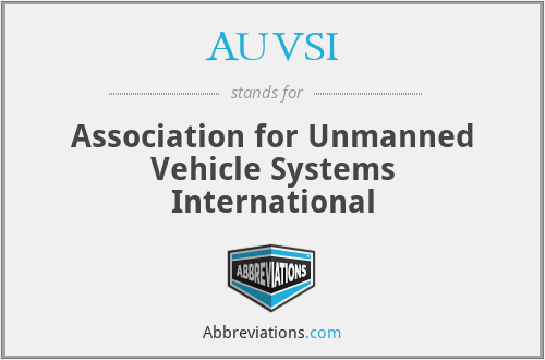 What does AUVSI stand for?