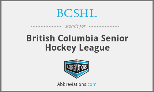 What does BCSHL stand for?