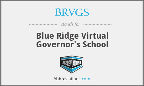 What does BRVGS stand for?