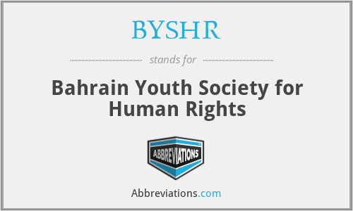 What does BYSHR stand for?
