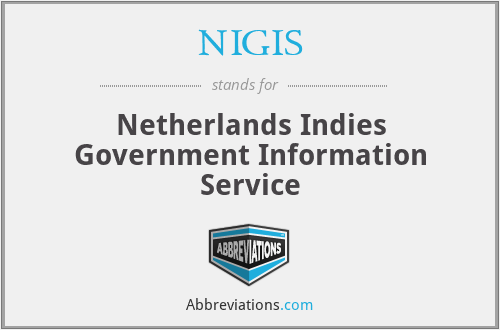 What does NIGIS stand for?