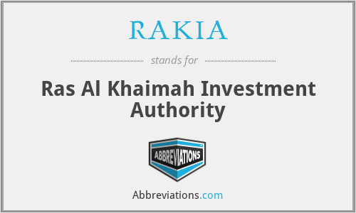 RAKIA - Ras Al Khaimah Investment Authority