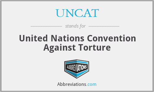What does UNCAT stand for?
