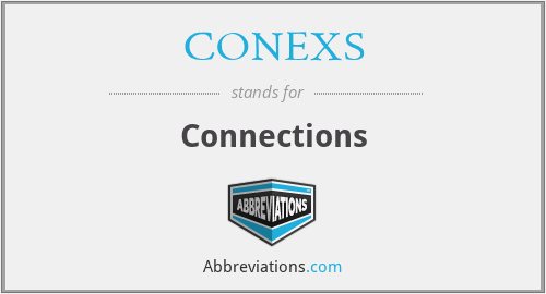 What does CONEXS stand for?