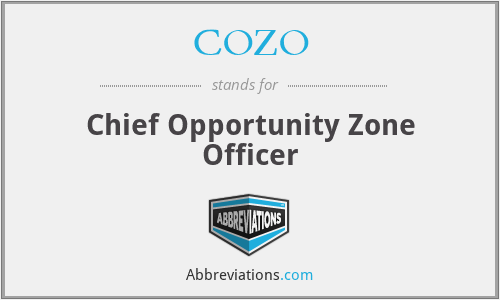 What does COZO stand for?