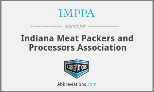 IMPPA - Indiana Meat Packers and Processors Association