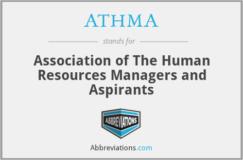 What does ATHMA stand for?