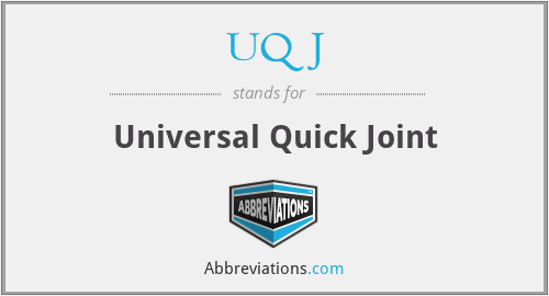 What does UQJ stand for?