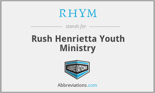 RHYM - Rush Henrietta Youth Ministry