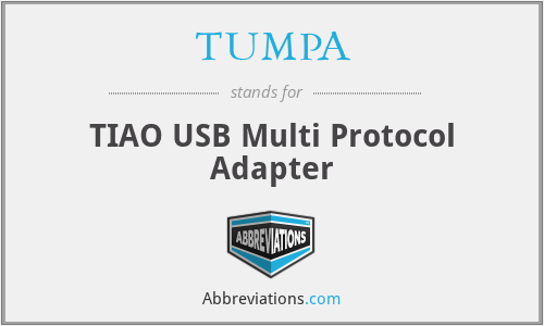 TUMPA - TIAO USB Multi Protocol Adapter