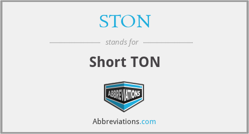 What does STON stand for?