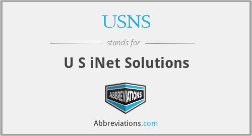 What does USNS stand for?