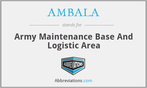 What does AMBALA stand for?