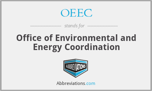 What does OEEC stand for?