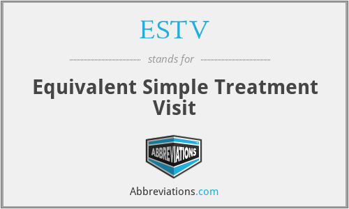 What does ESTV stand for?