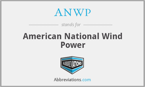 ANWP - American National Wind Power