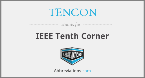 What does TENCON stand for?