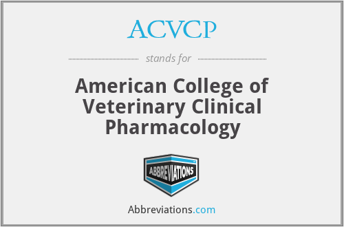 What does ACVCP stand for?