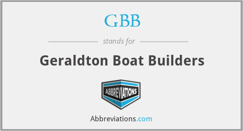 gbb - geraldton boat builders