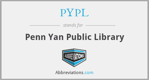 PYPL - Penn Yan Public Library