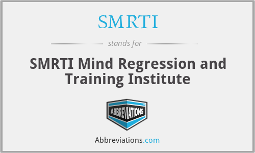 What does SMRTI stand for?