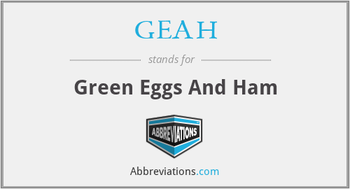 What does GEAH stand for?