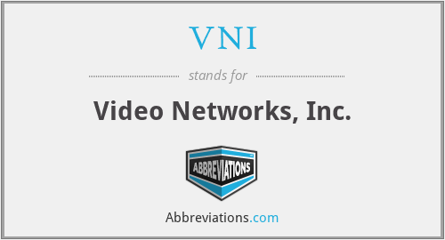 What does VNI stand for?