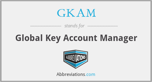 What does GKAM stand for?