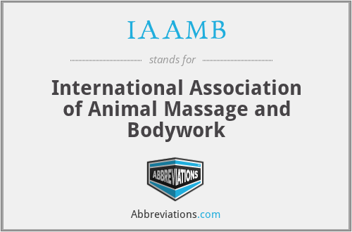 What does IAAMB stand for?
