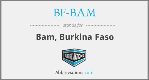 What does BF-BAM stand for?