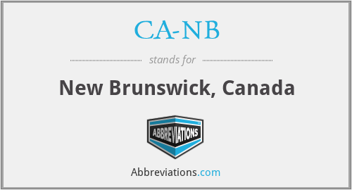 What does CA-NB stand for?