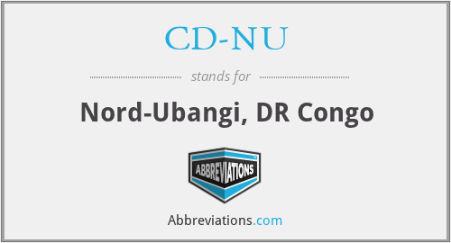 What does ubangi stand for?