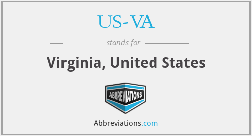 What does US-VA stand for?