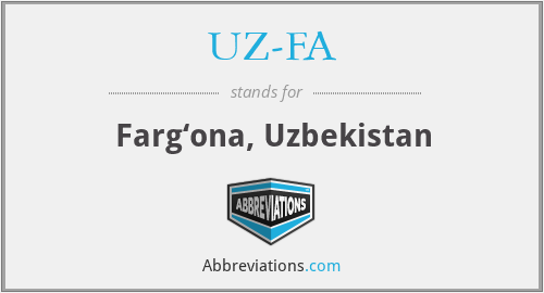 What does UZ-FA stand for?