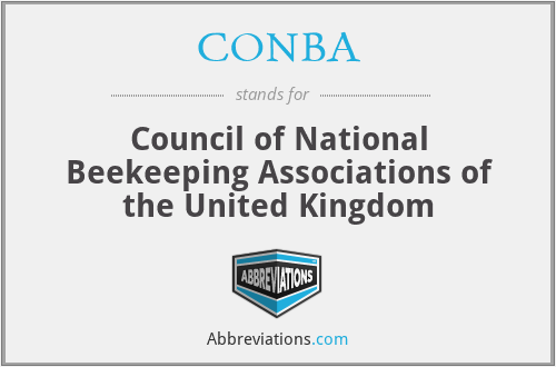 CONBA - Council of National Beekeeping Associations of the United Kingdom