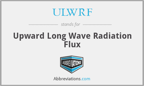 What does ULWRF stand for?