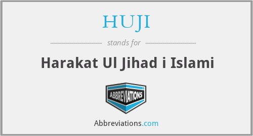 HUJI - Harakat Ul Jihad i Islami